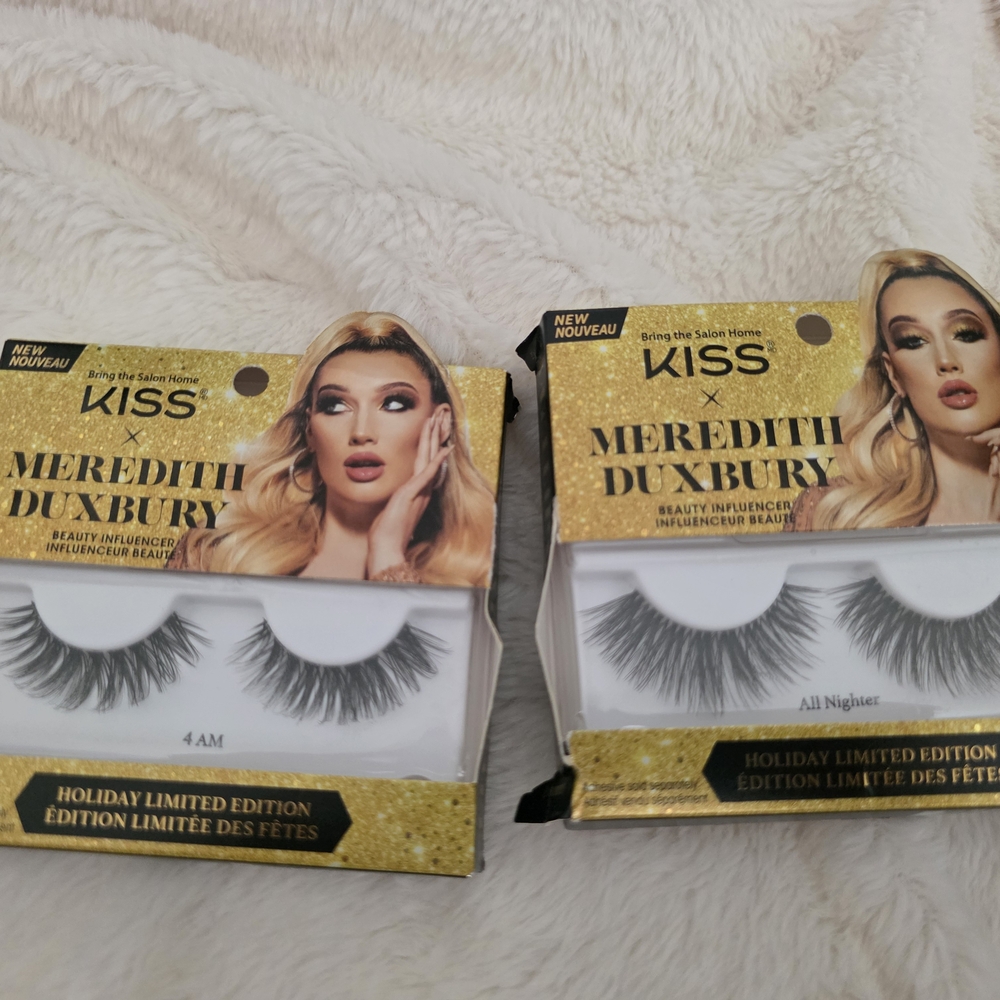 KISS x Meredith Duxbury Holiday Limited Edition Eyelashes - Black